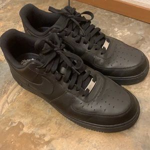 Black Air Force 1s